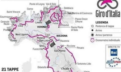 Il Giro d'Italia 2019 torna a Como e taglia il traguardo a Verona