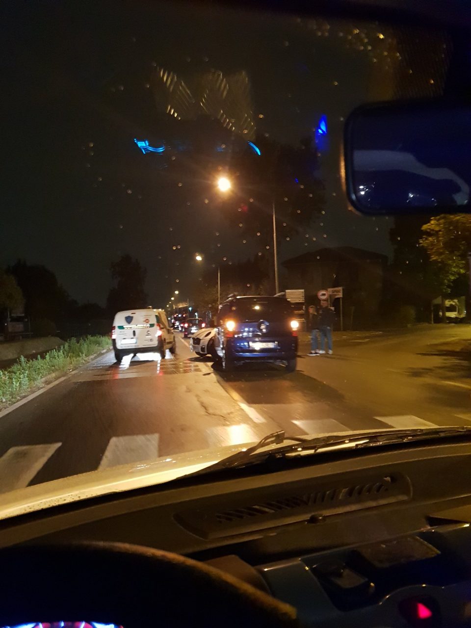 Mancata precedenza incidente a Brugherio