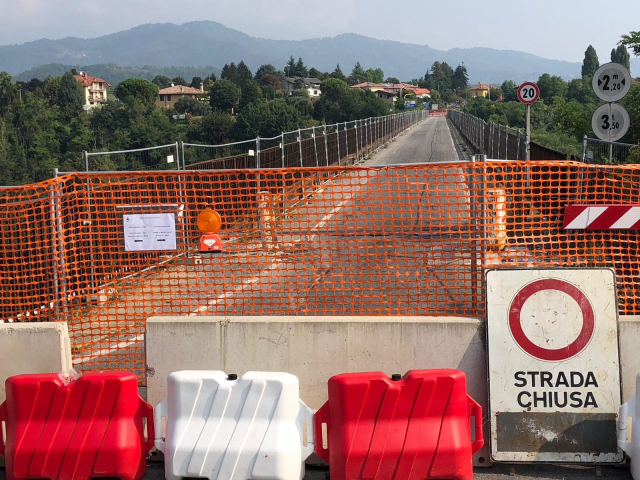 Provincia in campo dopo la chiusura del Ponte di Paderno: in arrivo contributi al Comune