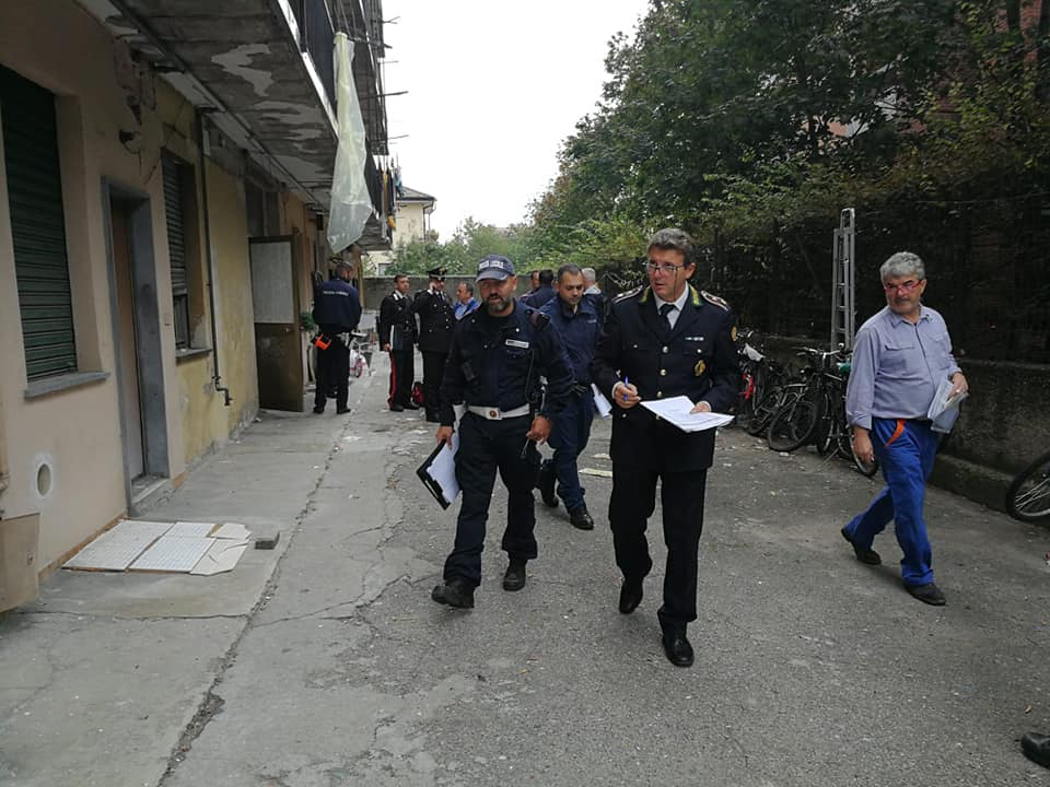 Cologno, operazione sicurezza nelle case di via Trento