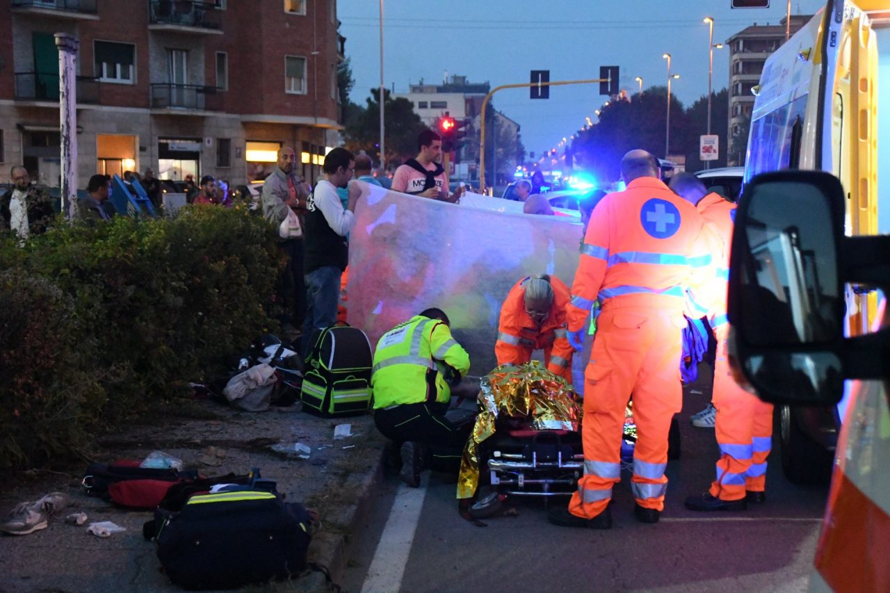 morto il motociclista