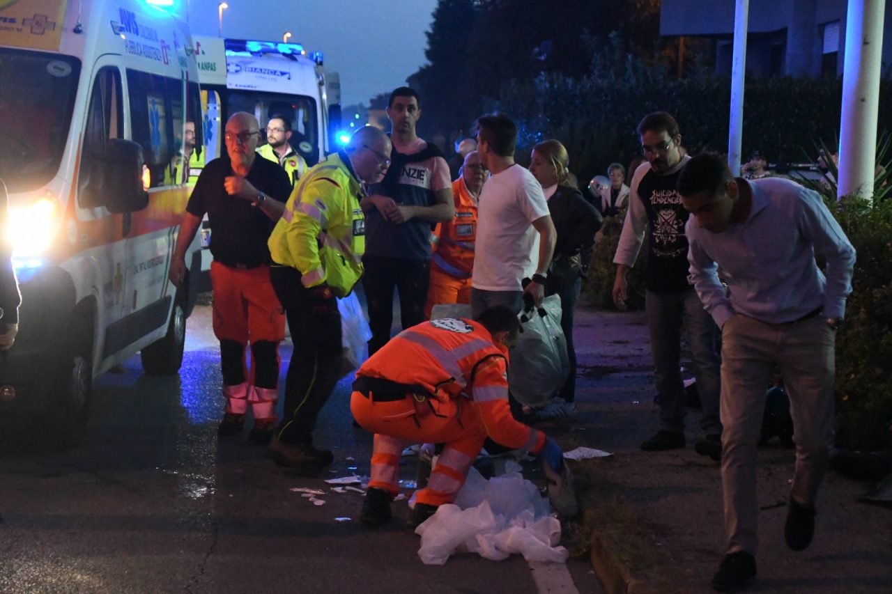morto il motociclista