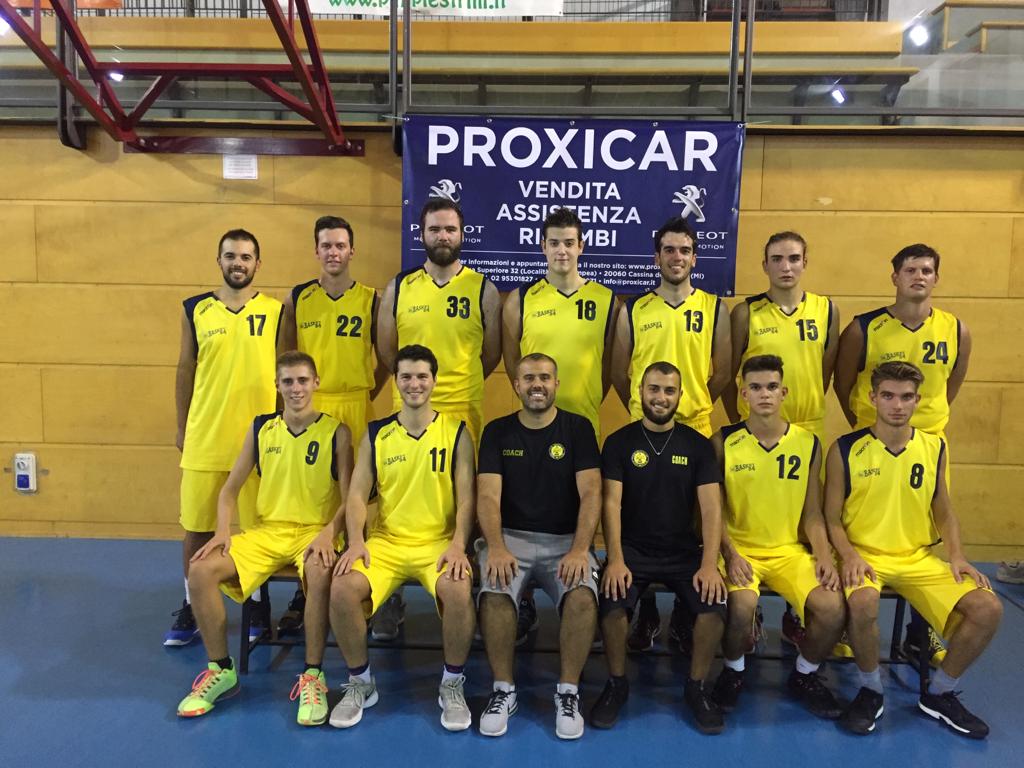 Basket Serie D Cassina paga l’emozione dell’esordio