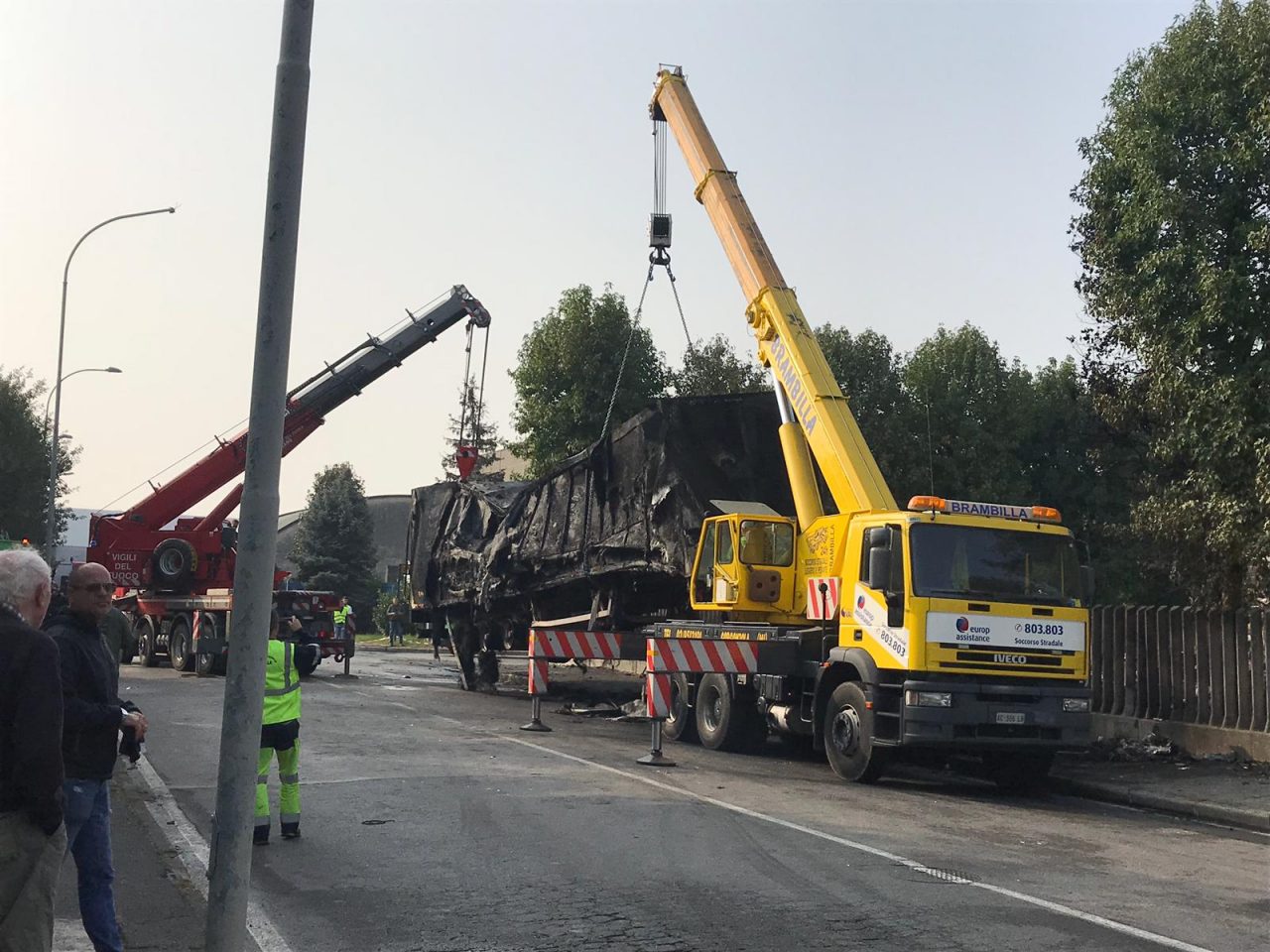 Doppio incidente mortale a Pioltello