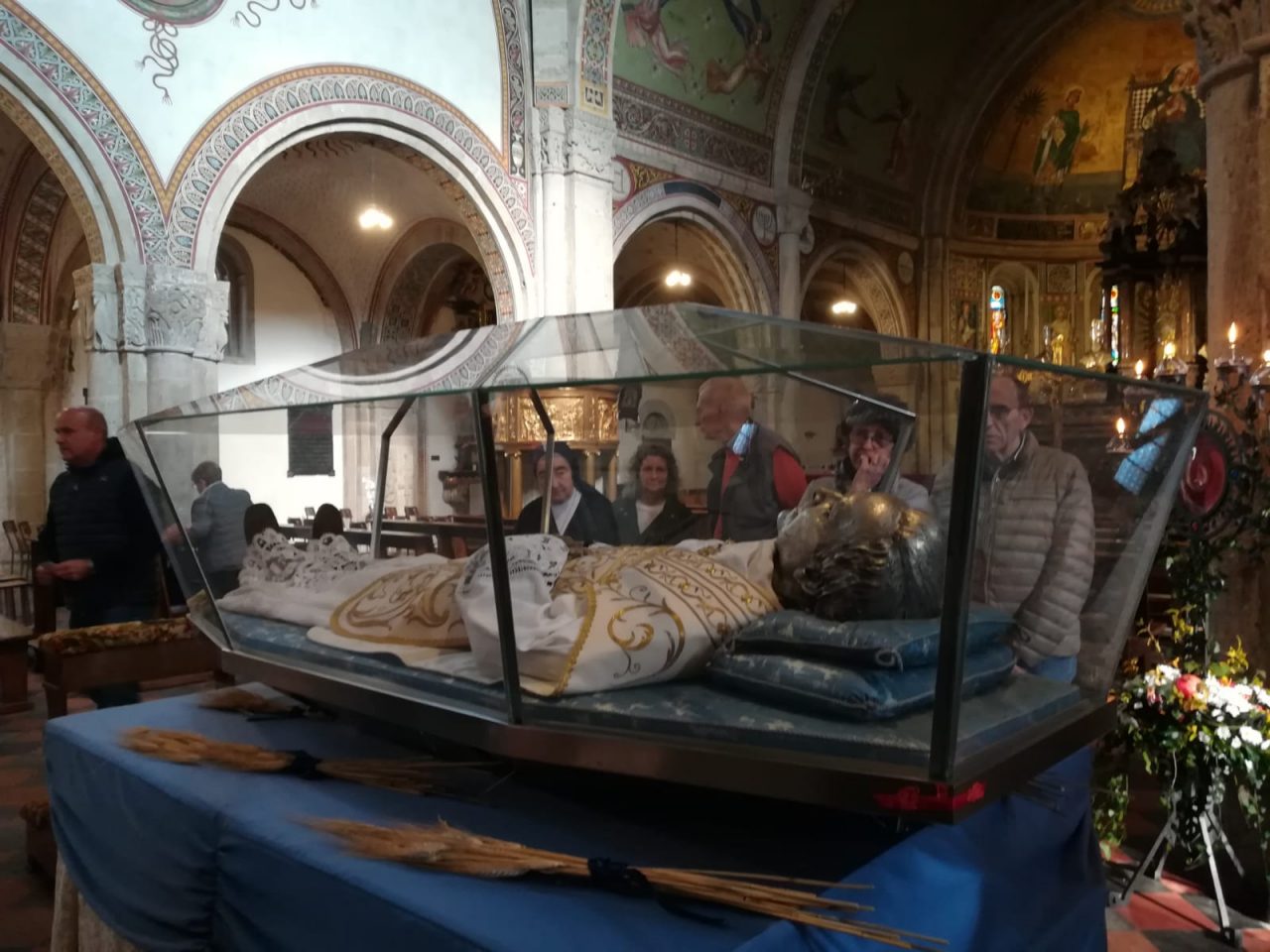 La salma di San Francesco Spinelli tornata a Rivolta riparte per Cremona FOTO VIDEO