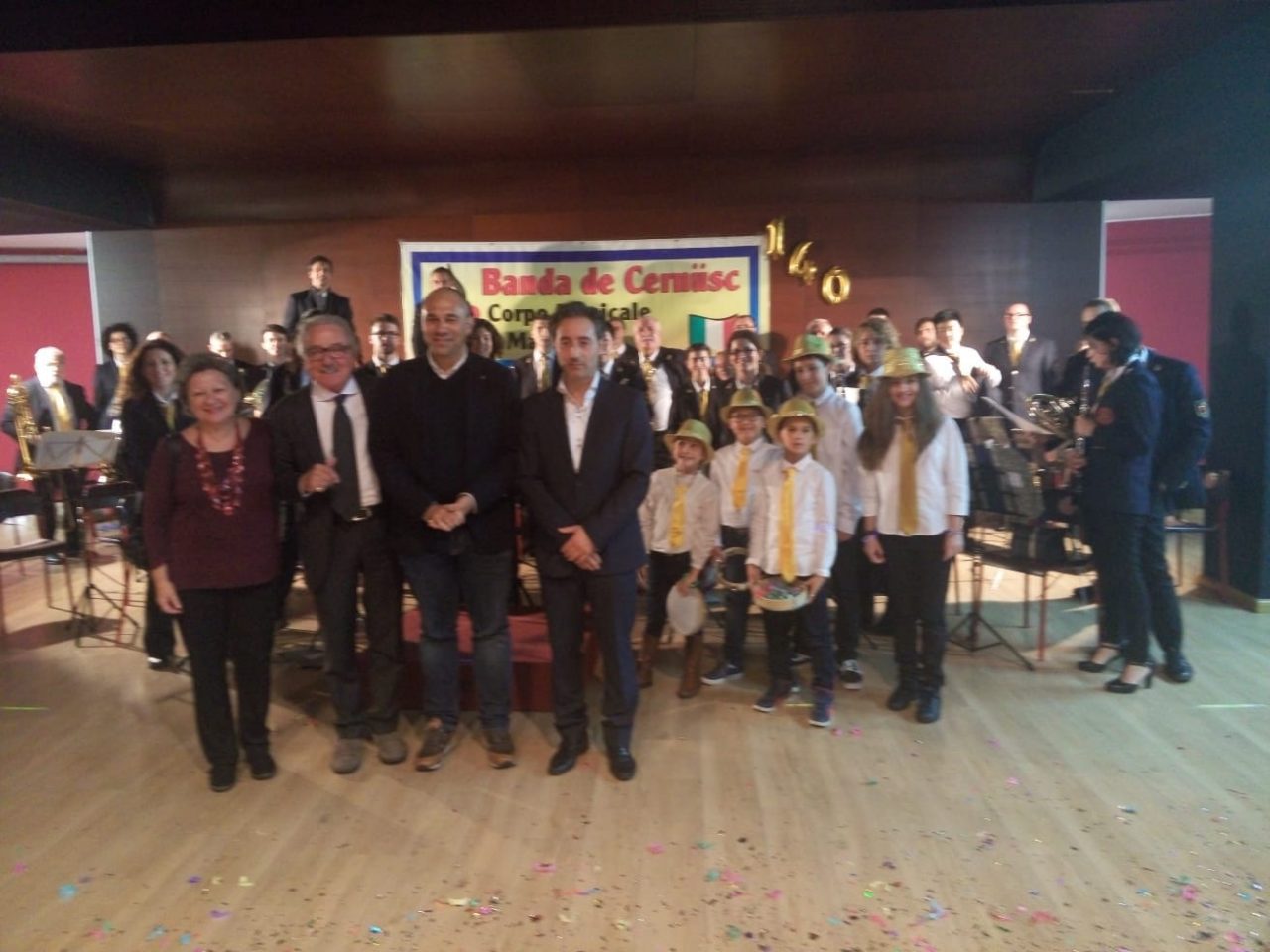 Auguri Banda de Cernusc e Majorettes, 140 anni e non sentirli