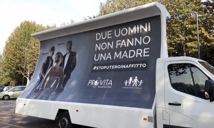 Provita a Cernusco con la campagna contro le famiglie arcobaleno