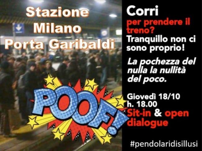 Ritardi, cancellazioni, giunti rotti e ponti chiusi… presidio dei pendolari contro Trendord