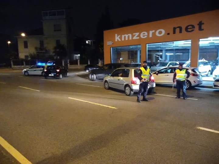 Pattuglione Polizia locale: patenti ritirate a due ubriachi