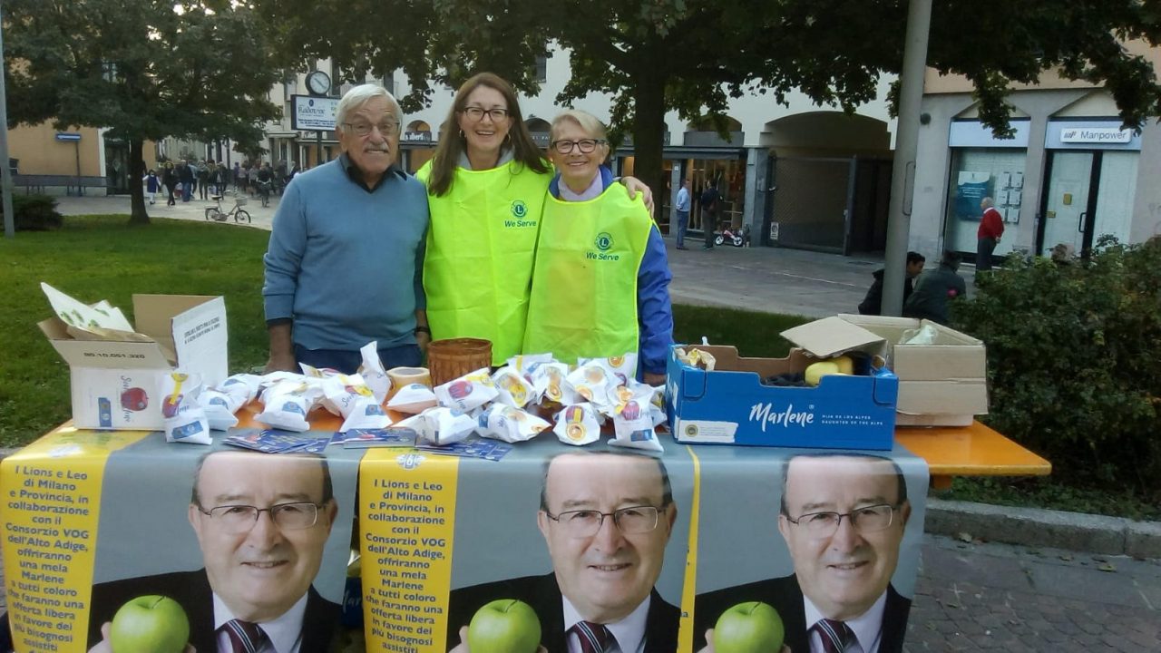 Lions Club in prima linea a Cernusco e Pioltello