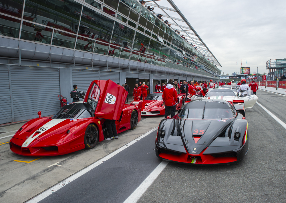 Un weekend rosso Ferrari al Monza Eni Circuit FOTO VIDEO