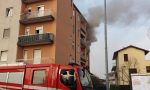 Incendio in casa, famiglia salvata dai Vigili del fuoco FOTO