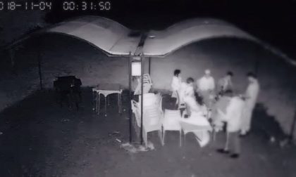 Nel parco di Villa Daccò di notte identificati dai carabinieri