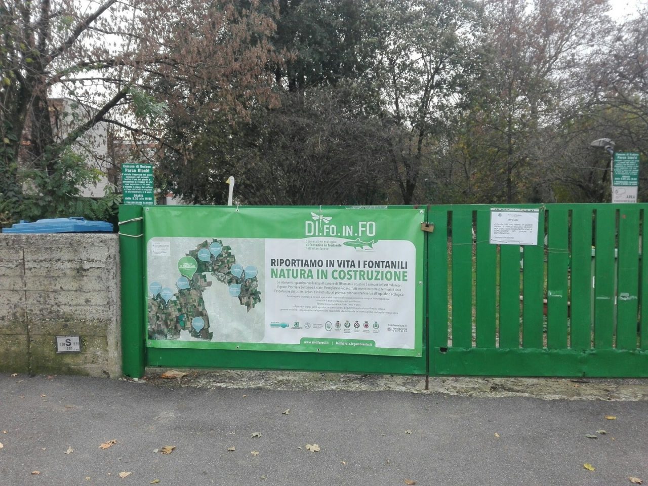 Cento nuove piante al posto dell’ex discarica di Rodano