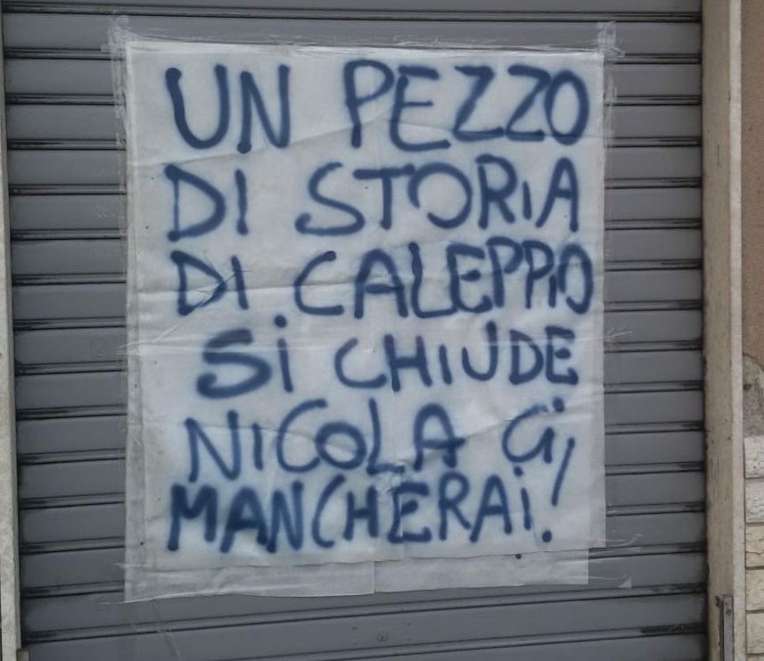 Caleppio, giù la serranda allo storico minimarket