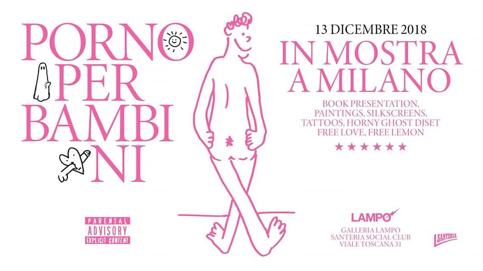 “Porno per bambini”, polemiche a non finire e mostra annullata