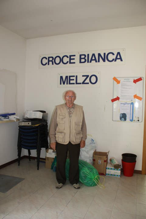 Melzo, la Croce Bianca piange il “nonno”