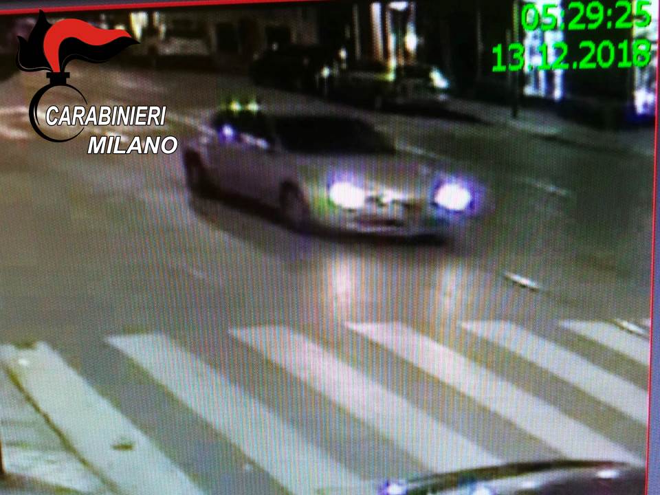 Ecco l’auto del pirata della strada di Segrate