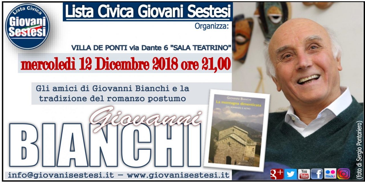 Giovanni Bianchi: l’onorevole-scrittore e il suo romanzo postumo