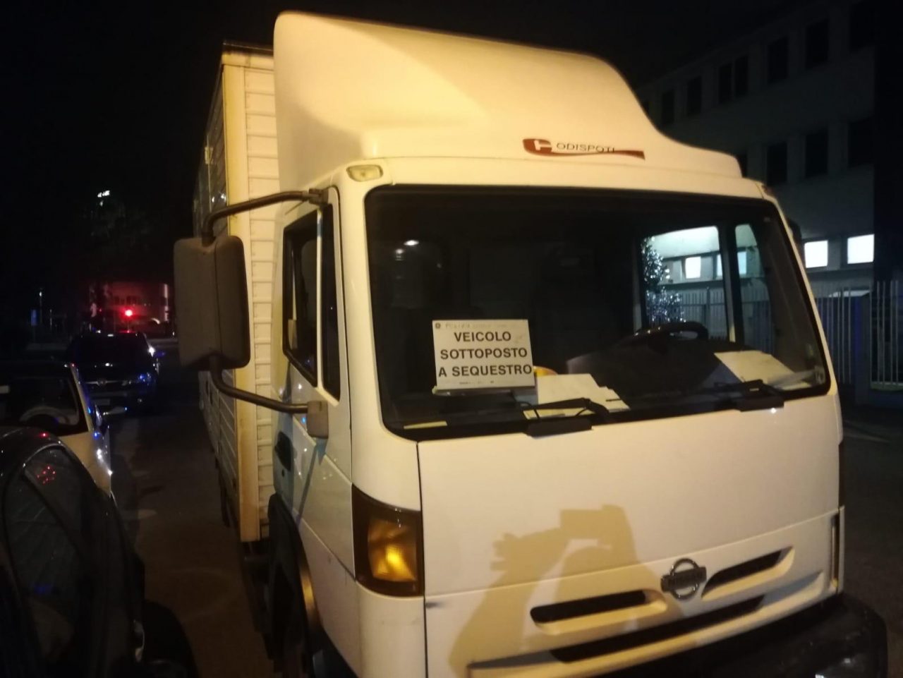 Camion sequestrato sulla Cassanese dalla Polizia Locale