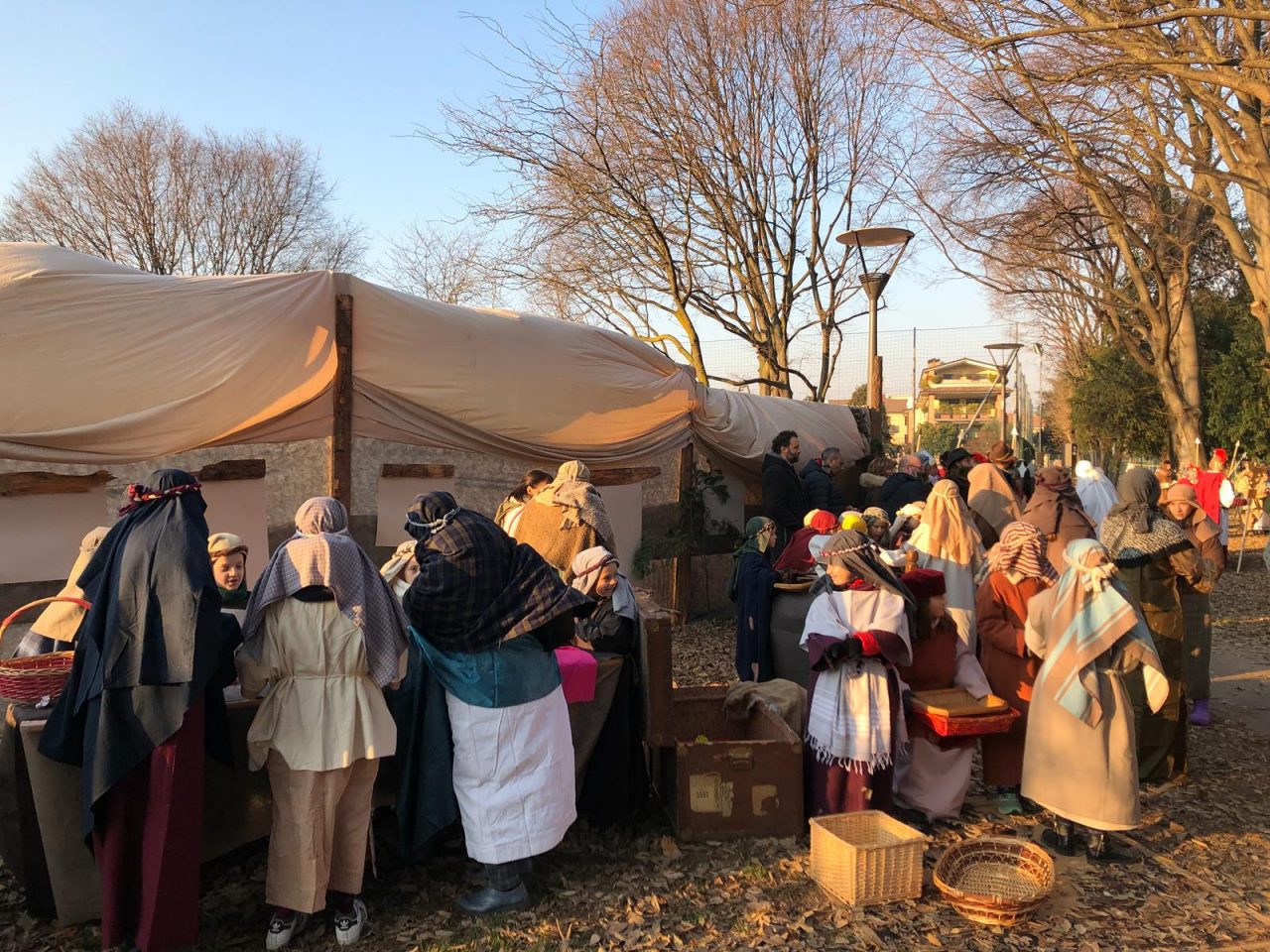 Presepe vivente a Cernusco 2018