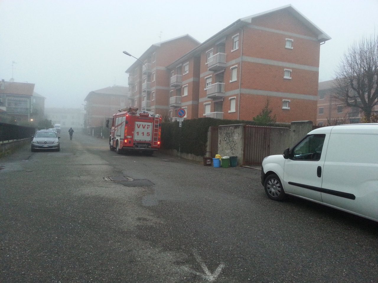 Fiamme dalla caldaia attimi di paura in via Risorgimento