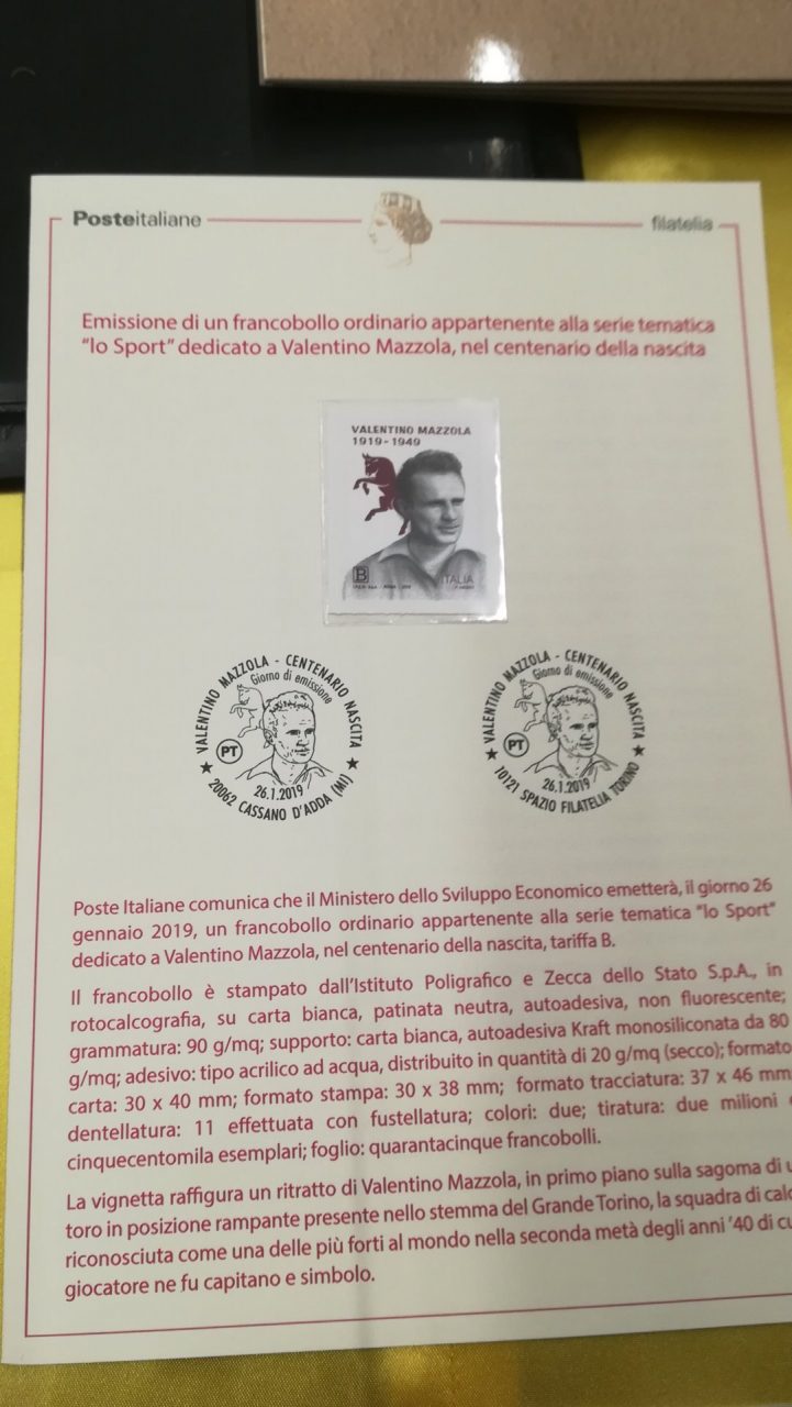 festa per il centenario della nascita di Valentino Mazzola