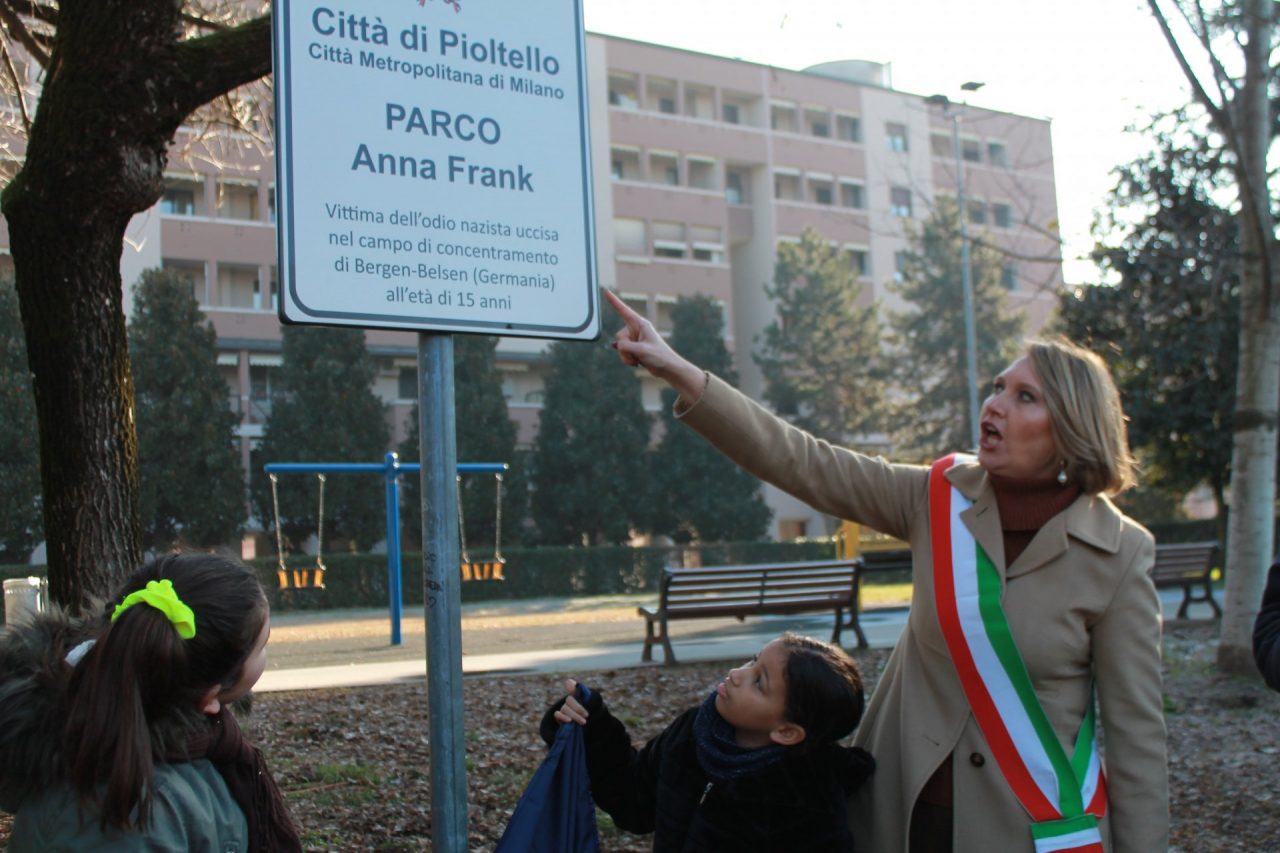 Intitolato il parco contro l’odio e la discriminazione FOTO