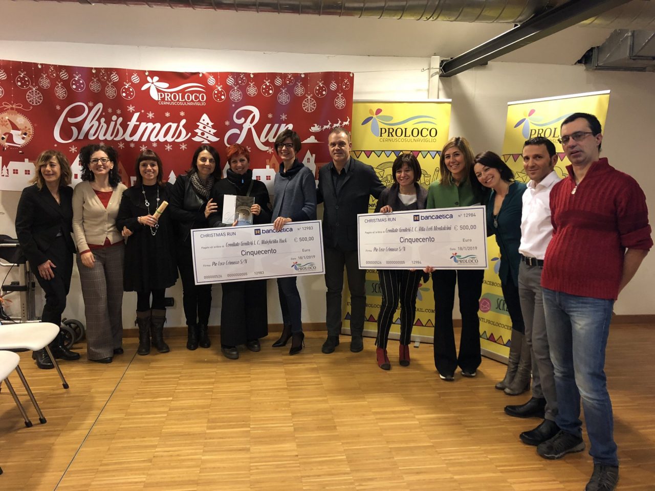 I Babbi Natale di Cernusco donano alle scuole mille euro