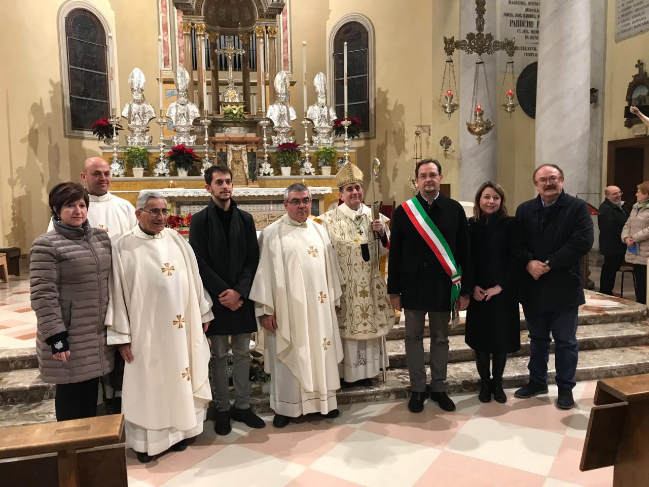 L'arcivescovo monsignor Mario Delpini a Trezzano Rosa