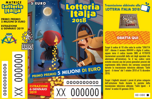 Lotteria Italia, i premi più ricchi vanno al Sud
