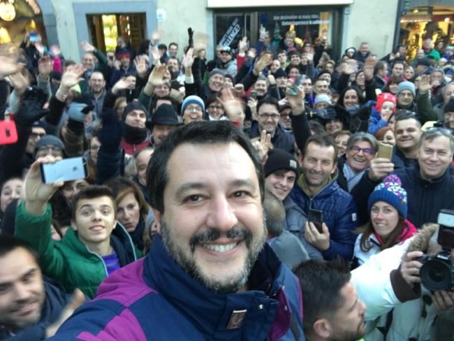 Primo discorso del 2019 a Bormio per Salvini VIDEO