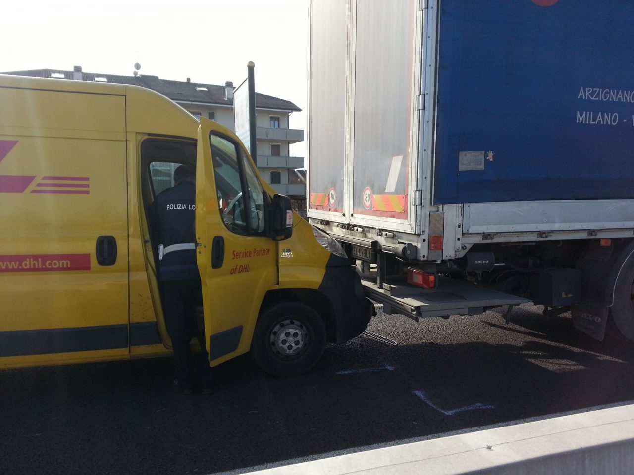 Ennesimo incidente sulla variantina di Gessate