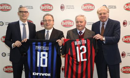 La Fratelli Beretta alla conquista dello Stadio di San Siro insieme a Milan e Inter FOTO