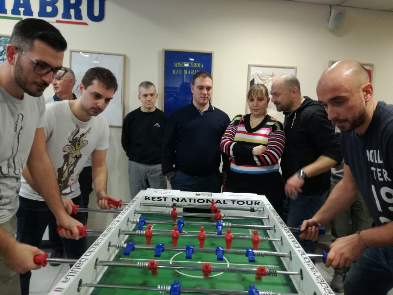Calcio balilla protagonista per ricordare il presidente della Croce Rossa