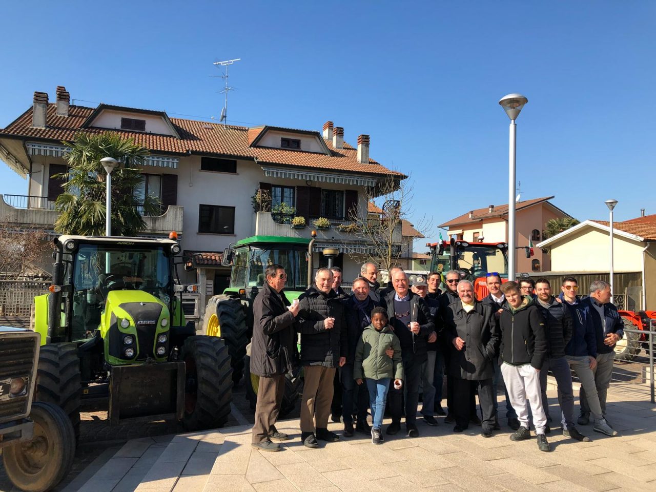 Festa del ringraziamento agricoltori nella chiesa di Ronco