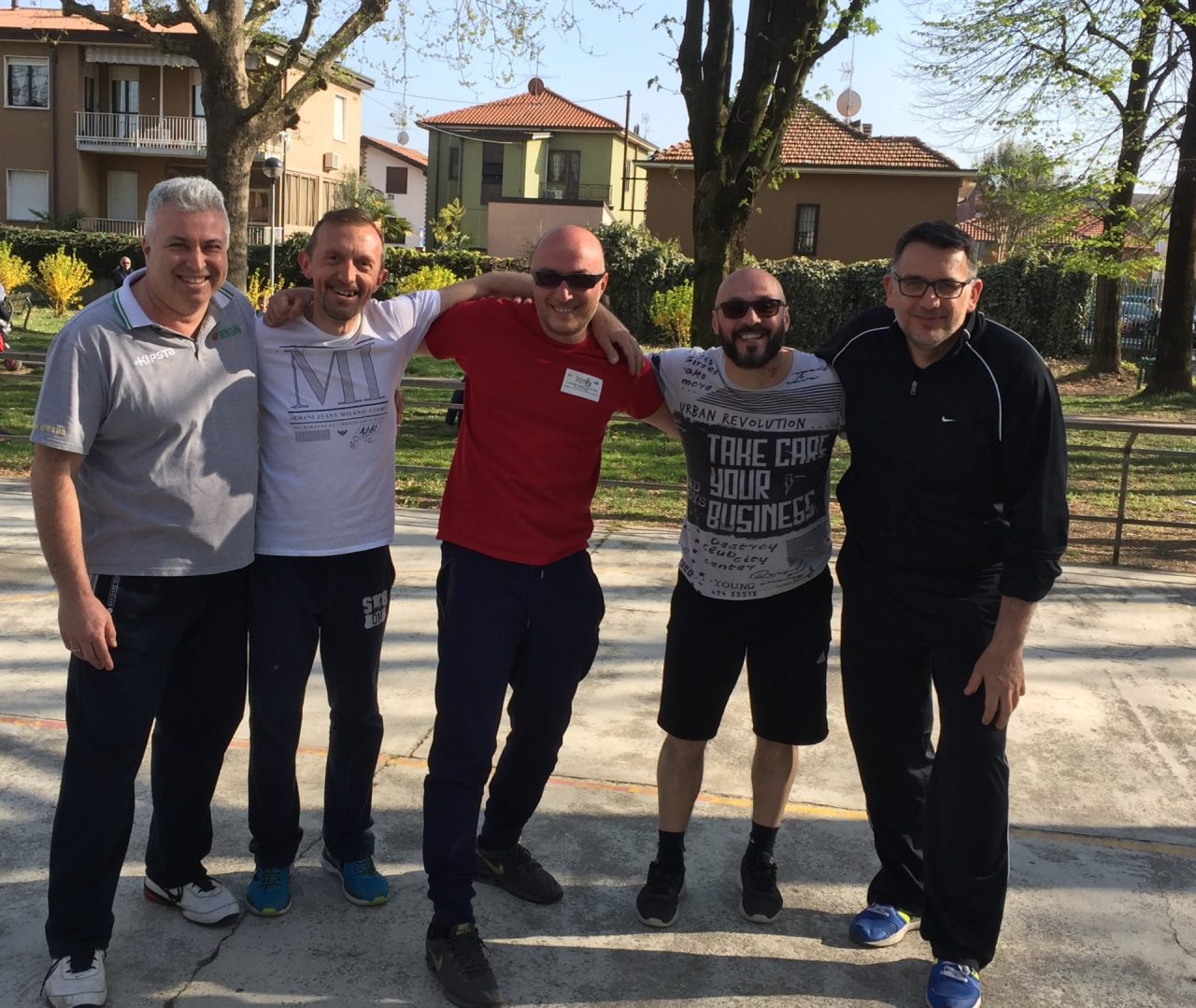 Al parco Deledda in campo per sostenere il progetto street basket Melzo
