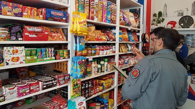 Alimenti di importazione non conformi, una tonnellata sequestrata dai carabinieri