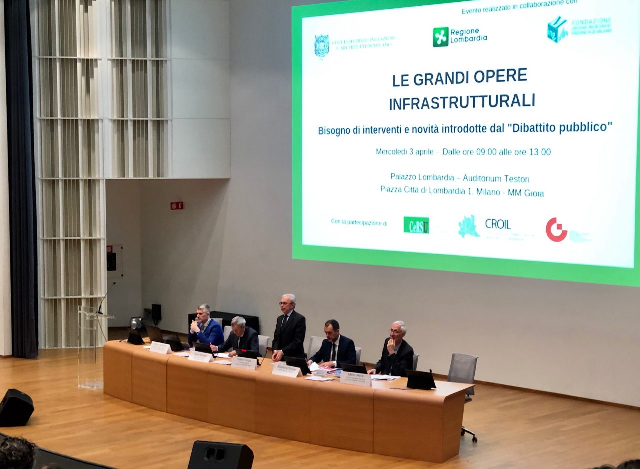 “Grandi opere, la partecipazione dei cittadini come base per partire”