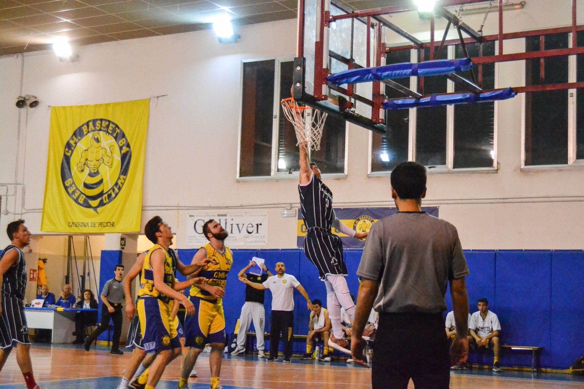pallacanestro serie d maschile cm cassina forze vive inzago foto azione