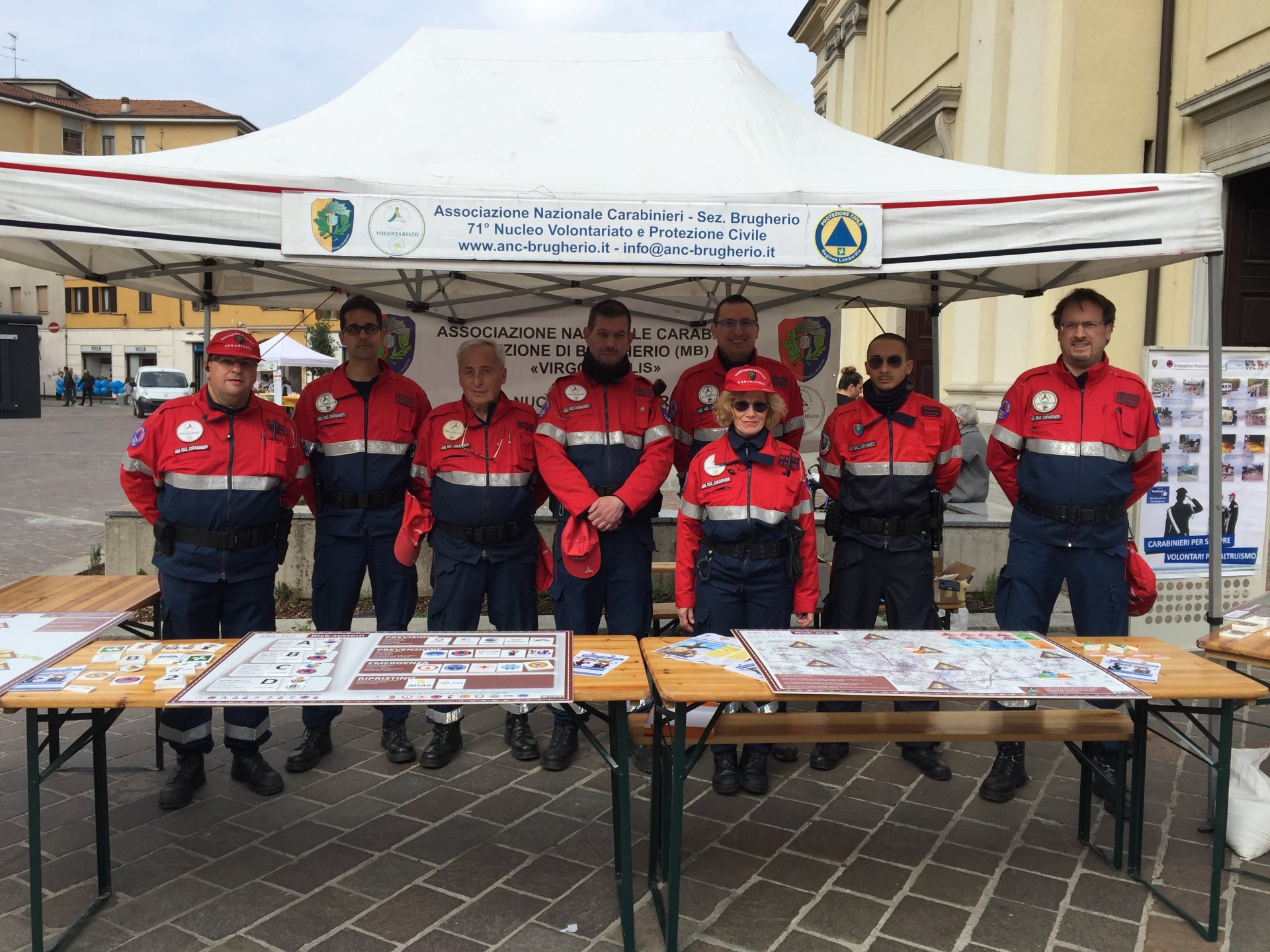 Festa del volontariato Brugherio 2019 in piazza Roma
