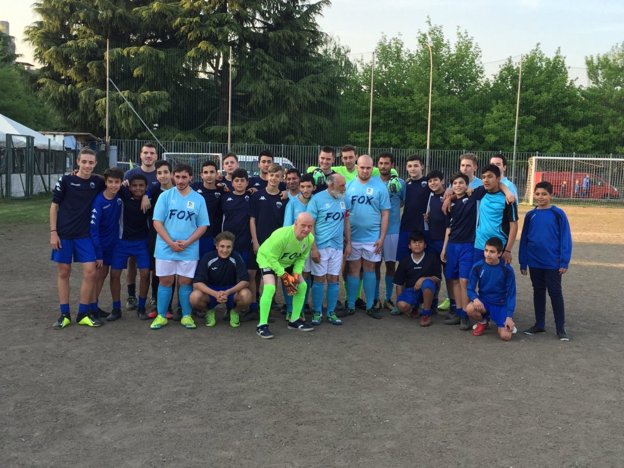 Polisportiva Maria Regina allenamento con ragazzi con disabilità