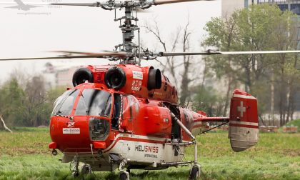 Elicottero svizzero di fabbricazione russa a Milano 2