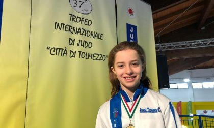 Giorgia Tavilla della Scuola Judo Trezzo vince il 37esimo Trofeo internazionale Città di Tolmezzo
