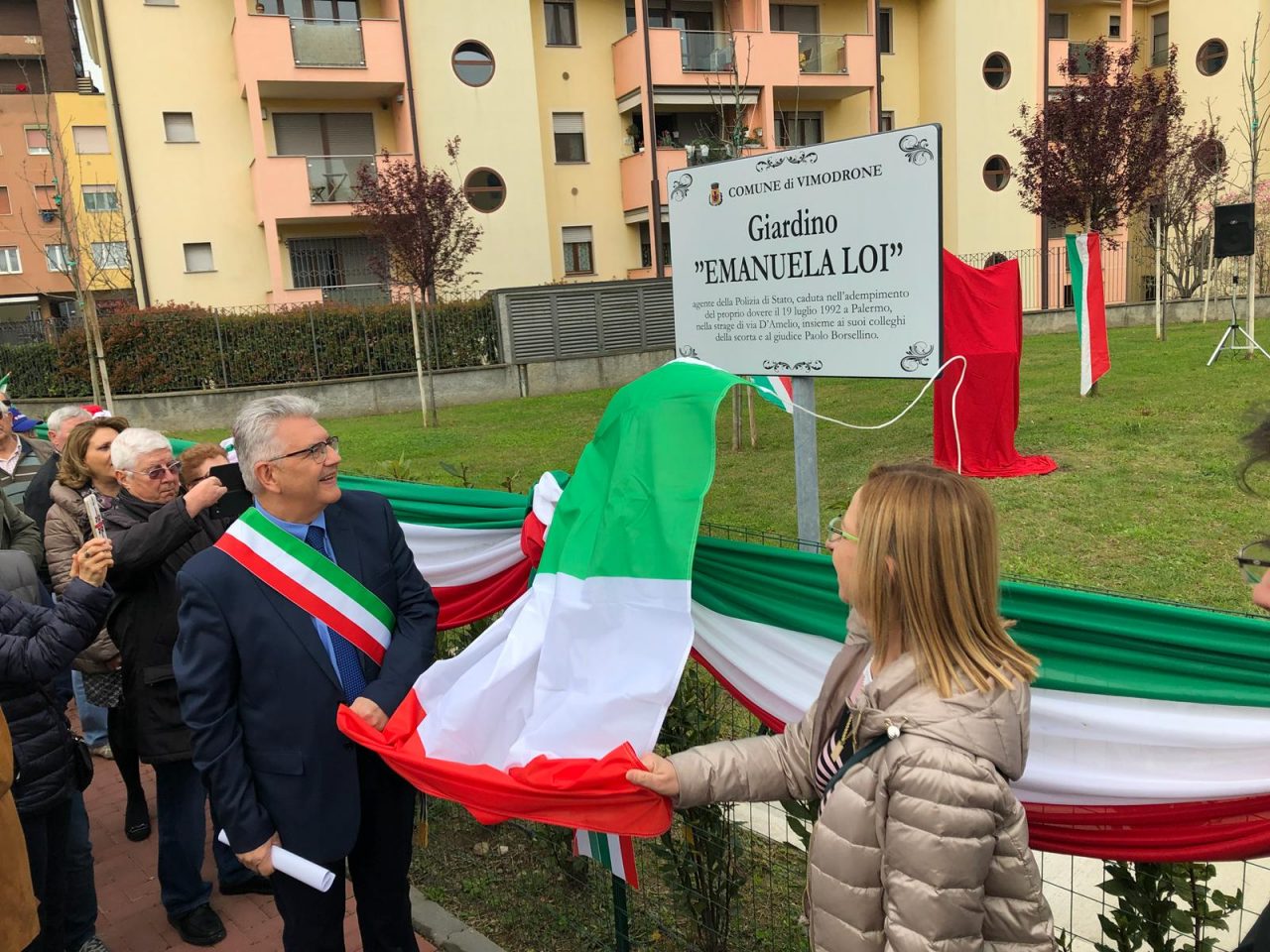 Un giardino a Vimodrone intitolato a emanuela loi