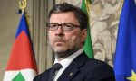Il ministro Giorgetti a Cernusco sul Naviglio per la campagna elettorale del centrodestra