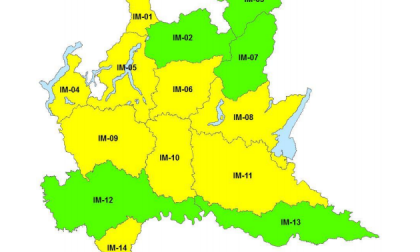 Maltempo, vento e temporali: codice giallo su tutte le province lombarde