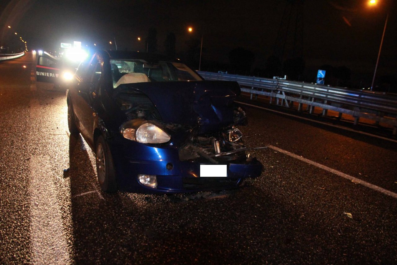 Incidente sulla Sp13, due feriti SIRENE DI NOTTE