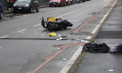 Incidente in moto a Pioltello, in coma pony express FOTO