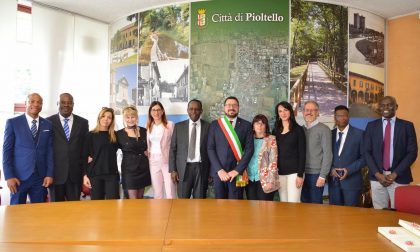 Delegazione ivoriana in visita a Pioltello